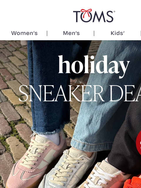 toms newsletter: 👉 Looking for Holiday Sneakers for $35? Check Ins...