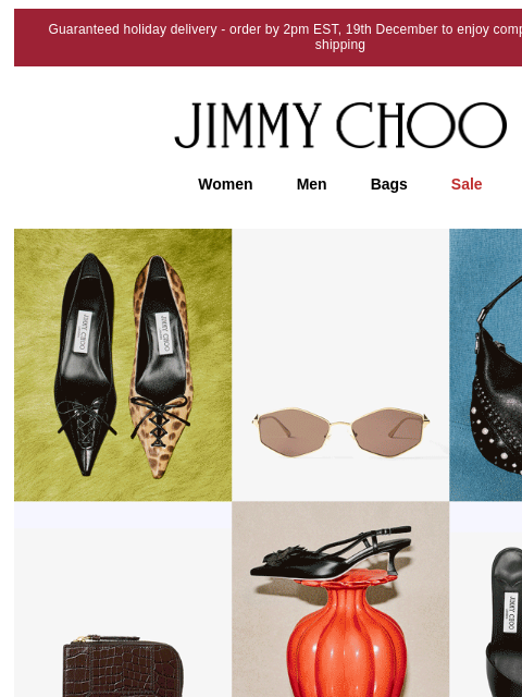 jimmychoo newsletter: Last-Minute Gifts