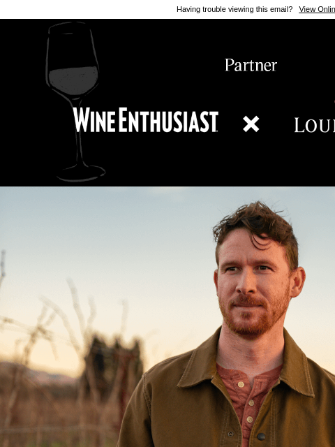 wineenthusiast newsletter: Raise a Glass at Louis M. Martini Napa