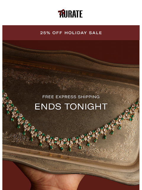 auratenewyork newsletter: YOU’RE NOT LATE ... YET