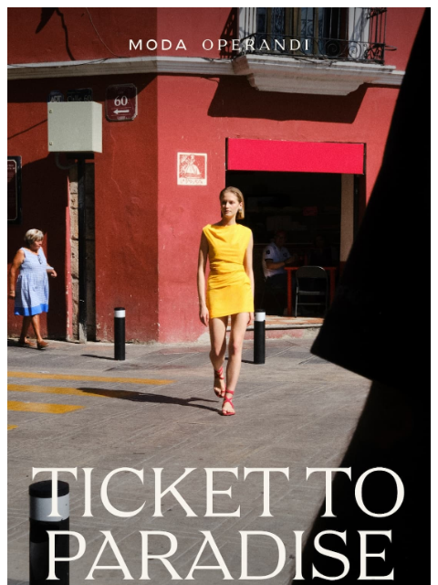 modaoperandi newsletter: Going somewhere?