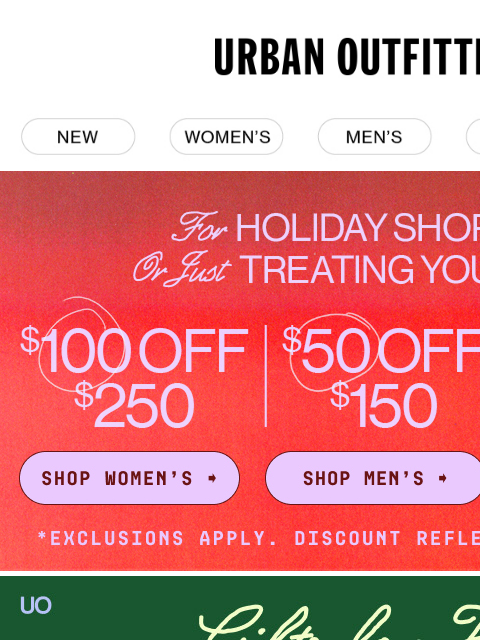 urbanoutfitters newsletter: Gifts for him from our Lounge Edit