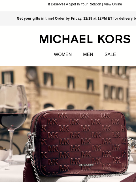 michaelkorsmail newsletter: Get This Elevated Trend For Up To 60% Off