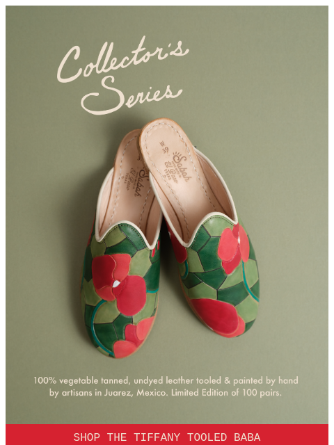 sabah newsletter: Our Newest Collector's Baba 🌹 Vintage Tooled Tiff...