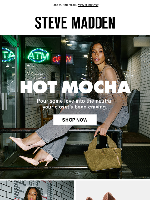 stevemadden newsletter: Winter’s Hottest Color