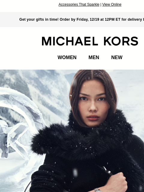 michaelkorsmail newsletter: You Can Never Shine Too Brightly