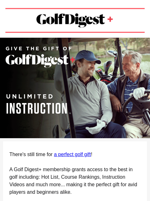 Share the joy of better golf with a membership to Golf Digest+ ‌ ‌ ‌ ‌ ‌ ‌ ‌ ‌ ‌ ‌ ‌ ‌ ‌ ‌ ‌ ‌ ‌ ‌ ‌ ‌ ‌ ‌ ‌ ‌ ‌ ‌ ‌ ‌ ‌ ‌ ‌ ‌ ‌ ‌ ‌ ‌ ‌ ‌ ‌ ‌ ‌ ‌ ‌ ‌ ‌ ‌ ‌ ‌ ‌ ‌ ‌ ‌ ‌ ‌ ‌ ‌ ‌ ‌ ‌ ‌ ‌ ‌ ‌ ‌ ‌ ‌ ‌ ‌ ‌