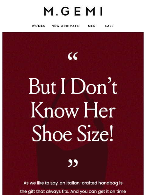 mgemi newsletter: A Foolproof Gift & 2-Day Shipping