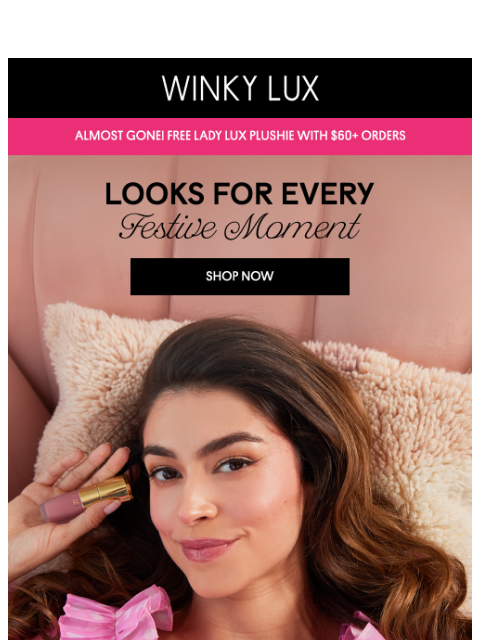 winkylux newsletter: Mistletoe-Ready Holiday Looks 💋