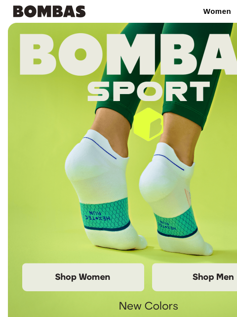 bombas newsletter: NEW Running Socks: They’re Resolution-Ready