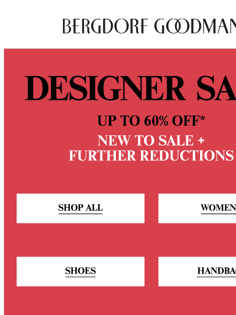 bergdorfgoodman newsletter: Gift Designer Styles This Season