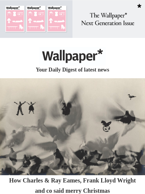 futureplc newsletter: Architects’ Christmas cards