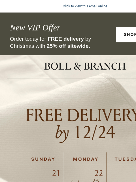 bollandbranch newsletter: Calling all last-minute gifters 📣