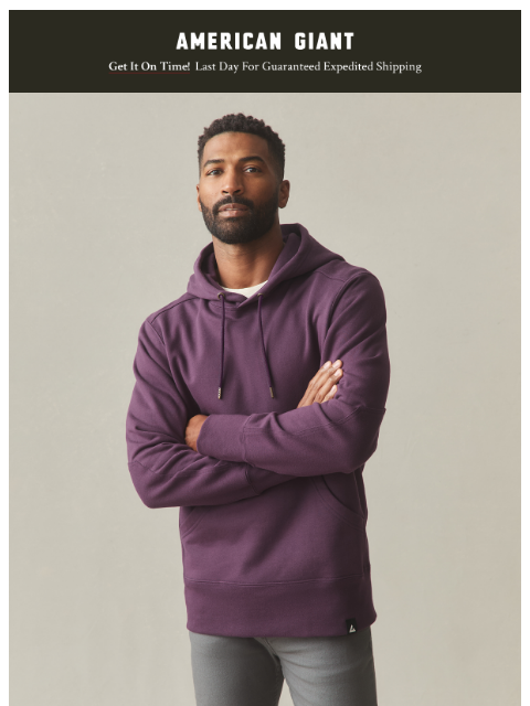 american-giant newsletter: The Classic Pullover, in new colors