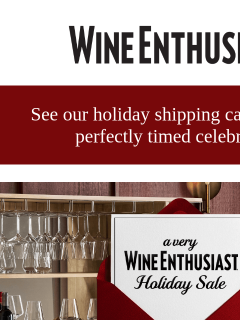wineenthusiast newsletter: Worthy of a Toast: An Extra 10% Off Sideboards and...