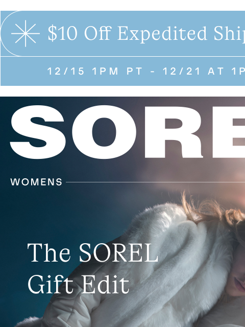 sorel newsletter: Now’s the moment (you’re not late - yet).