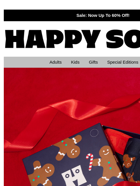happysocks newsletter: Underwear & Socks? Matching Gifts!