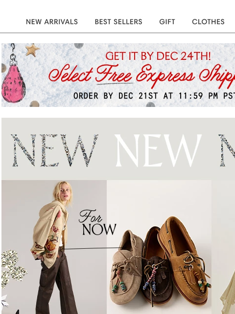 freepeople newsletter: NEW ❄️ NEW ❄️ NEW