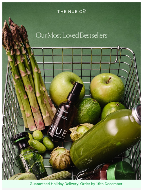 thenueco newsletter: Our most loved products, ready to gift