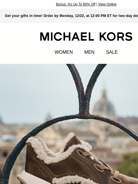 michaelkorsmail newsletter: Searching For The Perfect Shoe? Look No Further.
