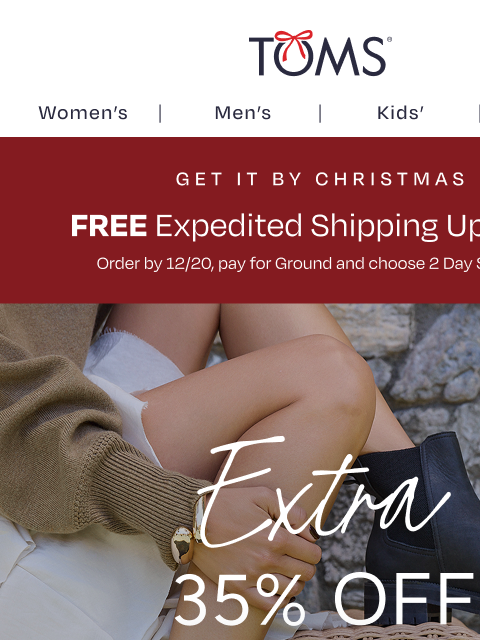 toms newsletter: Take 35% Off the Winter-Ready Bennet Boot