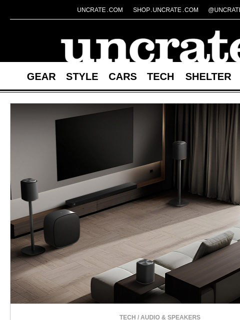 uncrate newsletter: LG Sound Suite Speaker System & more