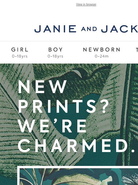 Pineapples, palms and so much more. View in browser Stores Janie and Jack Girl Boy Newborn Tween Janie and Jack Girl Boy Newborn Tween Girl Boy Newborn Girl Newborn Boy Accessories Sale Gift Services