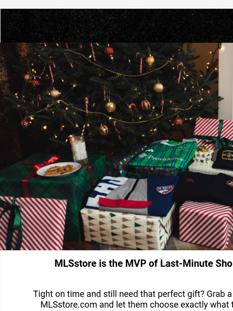 Score the Best Deals of the Year Holiday tree with gifts MLSstore is the MVP of Last-Minute Shopping Tight on time and still need that perfect gift? Grab a gift card on MLSstore.com and let them choose