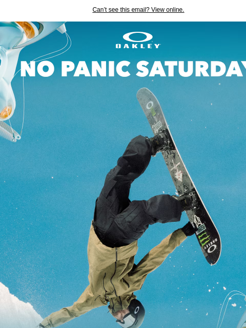 oakley newsletter: Still Searching? There’s Time To Gift Like A Pro.