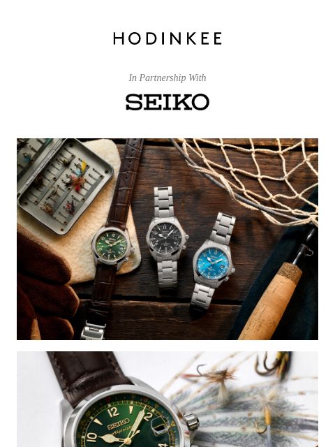 hodinkee newsletter: Seiko Revives Summit Style with Fan-Favorite Prosp...