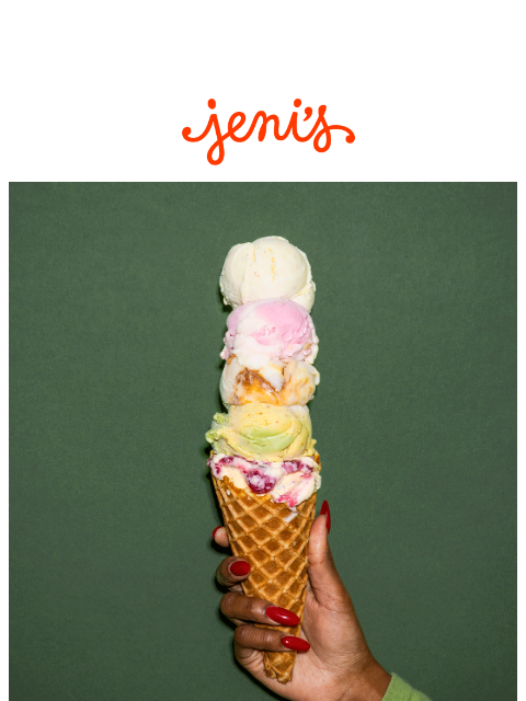 jenis newsletter: Get in the spirit with ice cream!