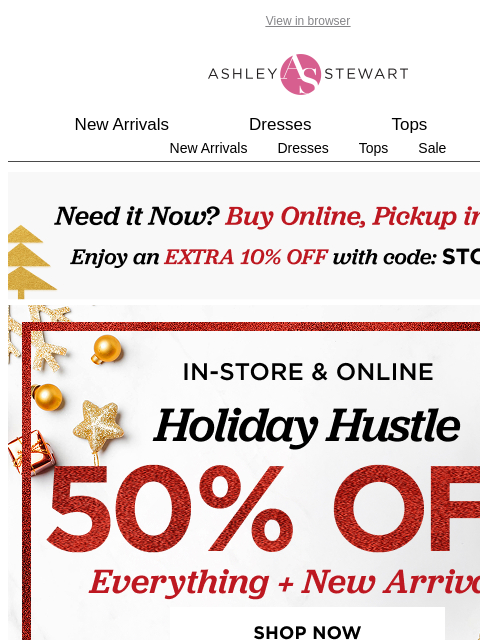 ashleystewart newsletter: TO-DO: Add to your wish list IMMEDIATELY 🎅