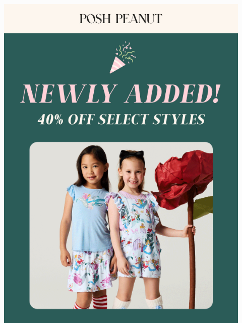 poshpeanut newsletter: New Styles Added to the Sale❣️