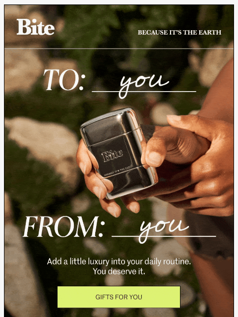 bitetoothpastebits newsletter: For you.