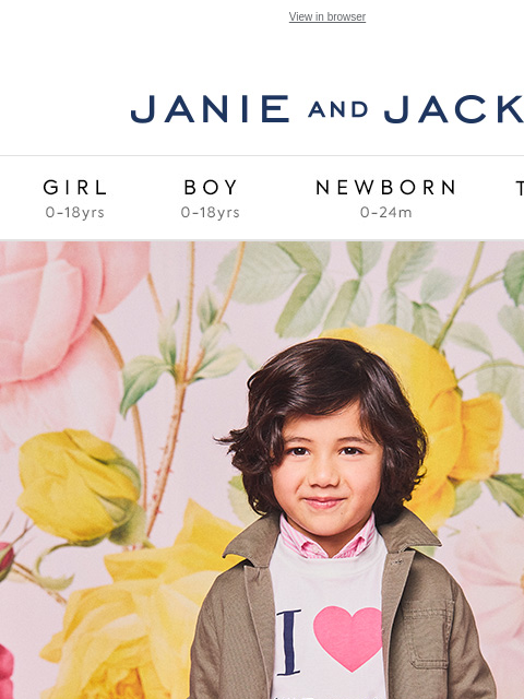 Perfect for Valentine's Day (or any day). View in browser Stores Janie and Jack Girl Boy Newborn Tween Janie and Jack Girl Boy Newborn Tween Girl Boy Newborn Girl Newborn Boy Accessories Sale Gift