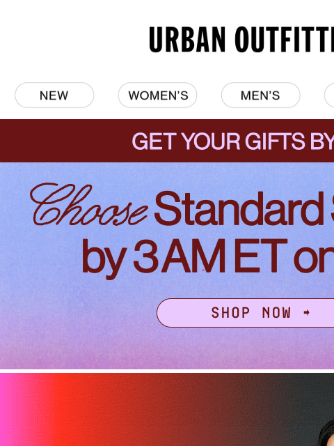 urbanoutfitters newsletter: Already planning your NYE fit? 🪩