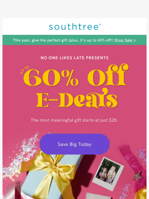 southtree newsletter: Up to 60% OFF at Southtree