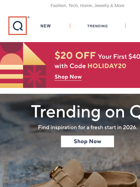 qvcemail newsletter: See What’s Hot for 2026