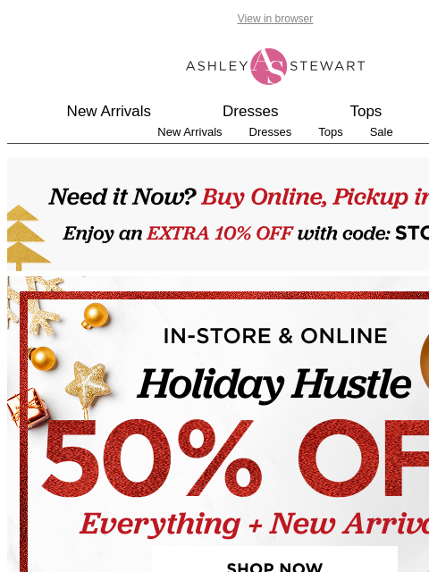 ashleystewart newsletter: THE sweater dresses for holiday parties, dinners… ...