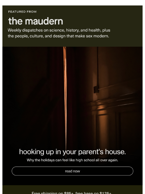 getmaude newsletter: the maudern.