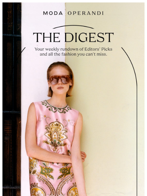 modaoperandi newsletter: Island Vibes Await You 🌴