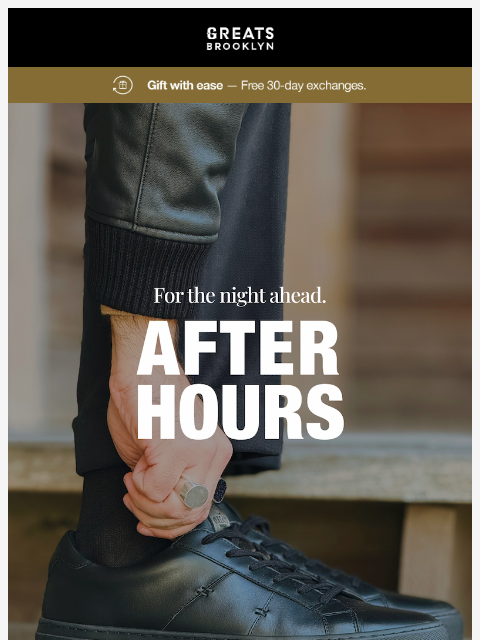 greatsbrand newsletter: Evenings made effortless