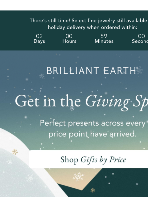 brilliantearth newsletter: Best-selling gifts at every price point