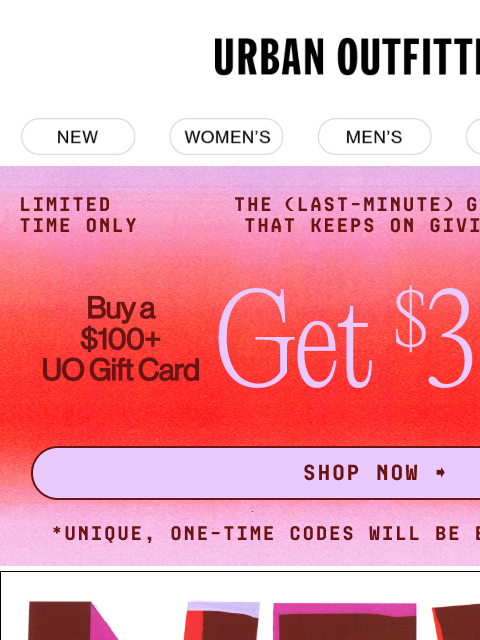 urbanoutfitters newsletter: This week in UO Graphics →