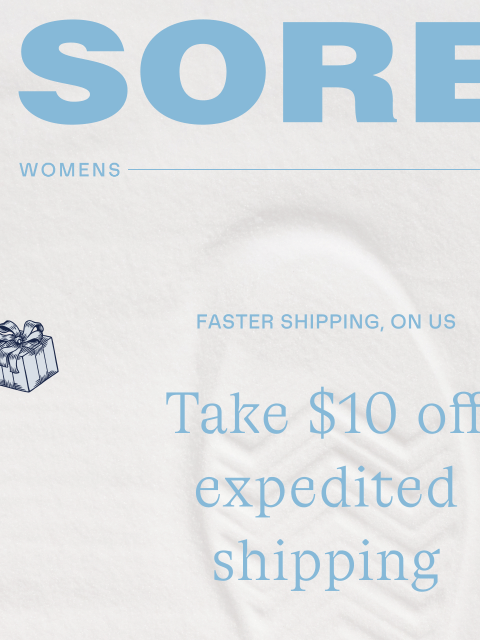 sorel newsletter: Still shopping? There's still time.