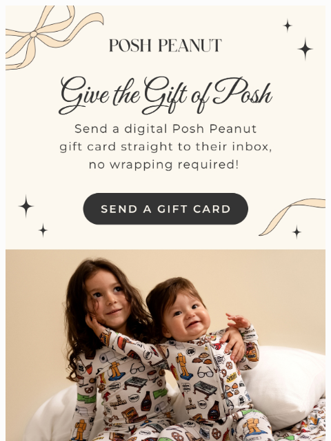 poshpeanut newsletter: Need a Last Minute Gift? 💌