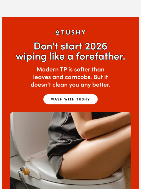 hellotushy newsletter: You don't use a chamber pot... 🪣