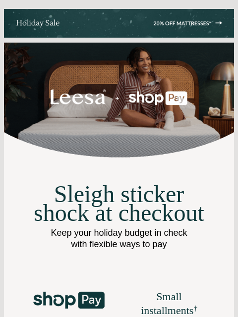 leesasleep newsletter: Shop smarter this holiday season