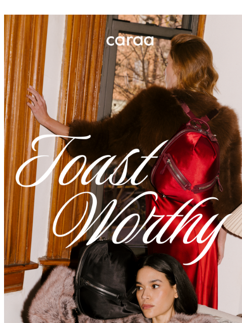 caraa newsletter: Bags That Bring the Sparkle