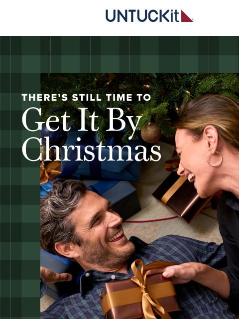 untuckit newsletter: 3 Easy Ways to Last-Minute Gift 🎁